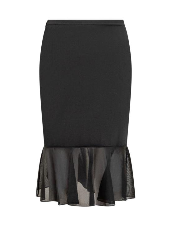  톰포드 미디 스커트 GCK188YAX711 LB999 Black - TOMFORD