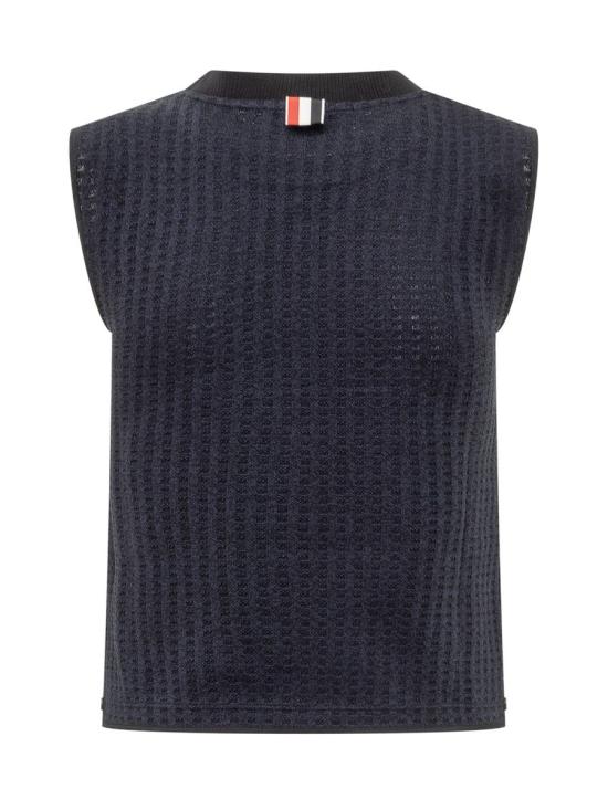  톰브라운 민소매 티셔츠 FJV022AJ0133 415 BLUE - THOM BROWNE