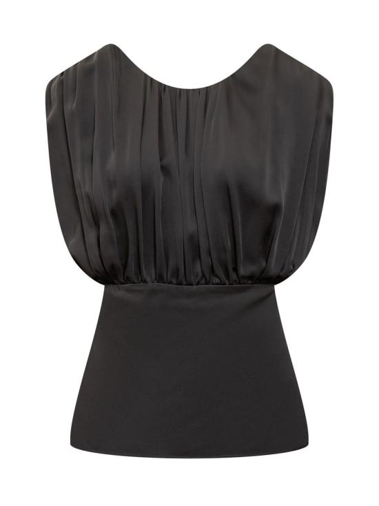  질샌더 민소매 티셔츠 J01NC0132J76018 001 Black