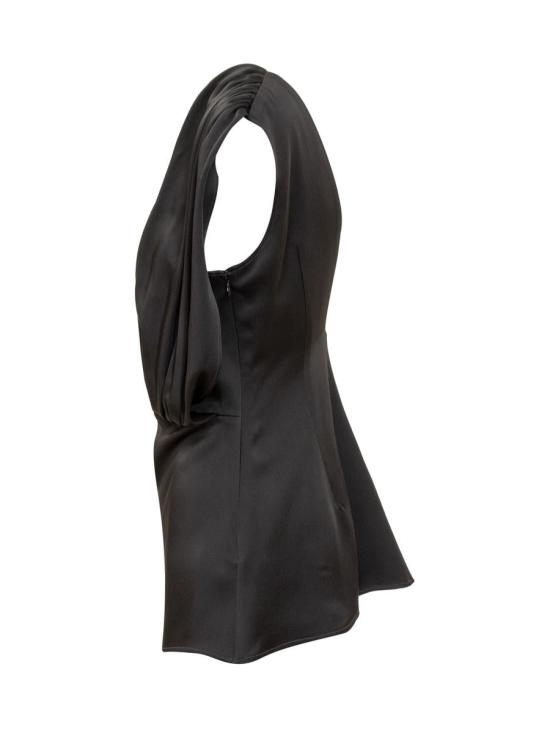  질샌더 민소매 티셔츠 J01NC0132J76018 001 Black - JIL SANDER