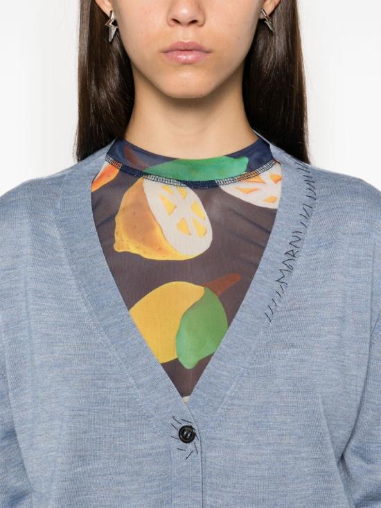 24FW 마르니 가디건 CDMD0361A0UFZ625 OOB37 38 - MARNI