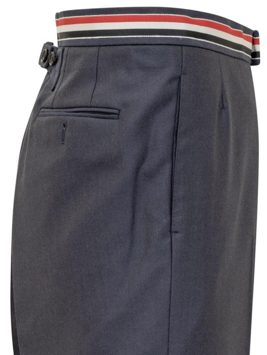  톰브라운 스트레이트 팬츠 MTC208AF0371 440 BLUE - THOM BROWNE