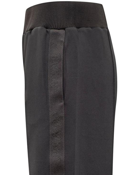  오프화이트 스트레이트 팬츠 OWVI021S24JER001 1010 Black - OFF WHITE