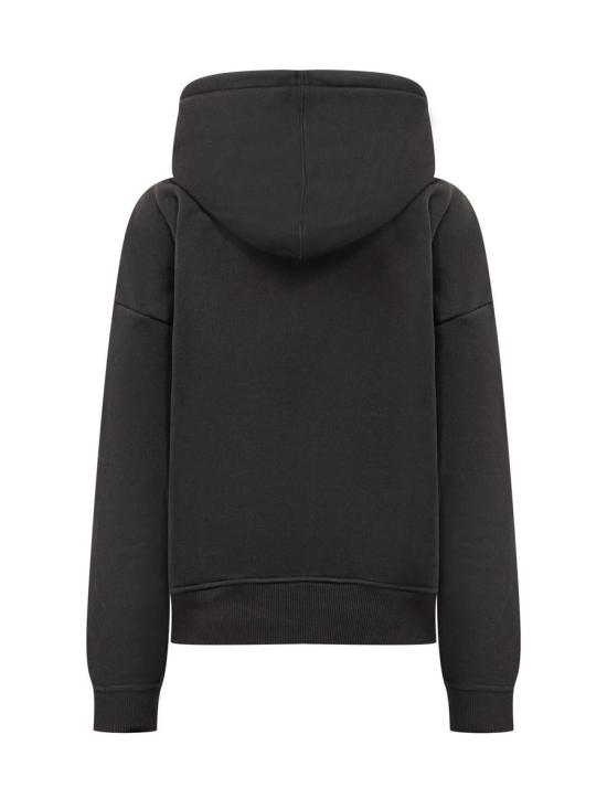  오프화이트 OFF 스탬프 후드 티셔츠 OWBB061C99FLE001 1001 Black - OFF WHITE