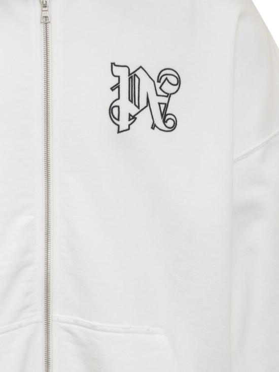  팜앤젤스 스웨터 PMBE016E23FLE001 0310 WHITE - PALM ANGELS