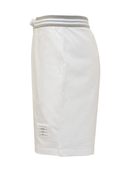  톰브라운 숏팬츠 MJQ198FJ0137 997 WHITE - THOM BROWNE
