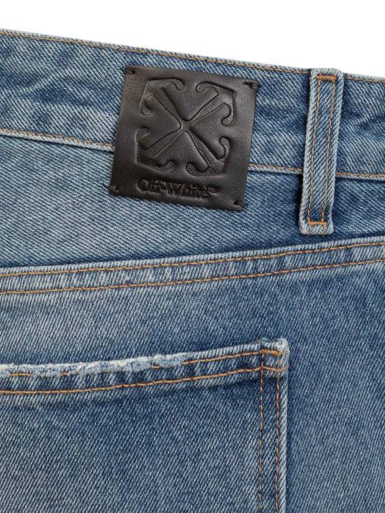  오프화이트 데님 팬츠 OWYA061F23DEN001 4500 BLUE - OFF WHITE