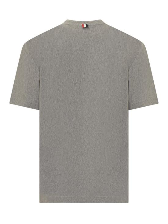  톰브라운 반팔 티셔츠 MJS252AJ0138 035 GREY - THOM BROWNE