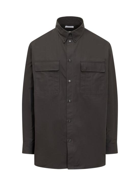  오프화이트 긴팔 셔츠 OMGE033F23FAB001 1010 Black