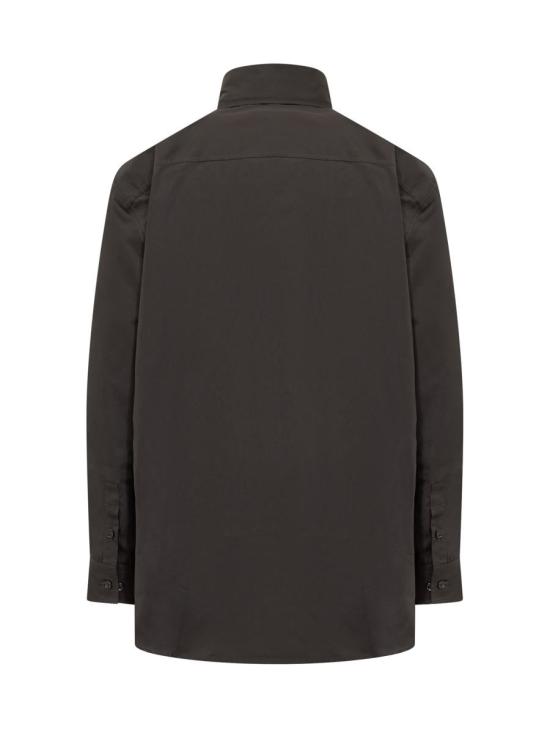  오프화이트 긴팔 셔츠 OMGE033F23FAB001 1010 Black - OFF WHITE