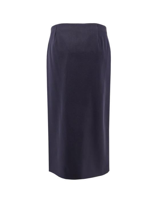  더로우 미디 스커트 8106W3032 NVY Blue - THE ROW