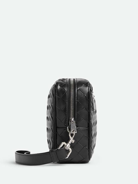  보테가베네타 인트레치아토 파우치 777390V2HL18803 BLACK - BOTTEGA VENETA
