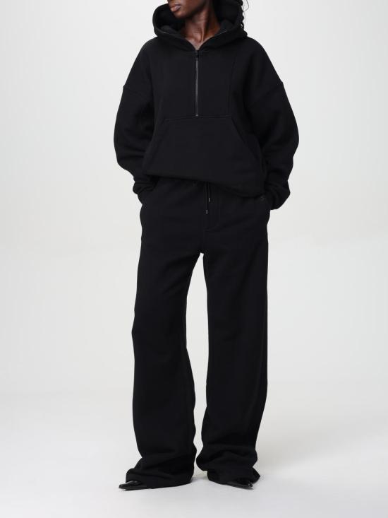 24FW 생로랑 스트레이트 팬츠 802185Y36SW 1000 Black - SAINT LAURENT