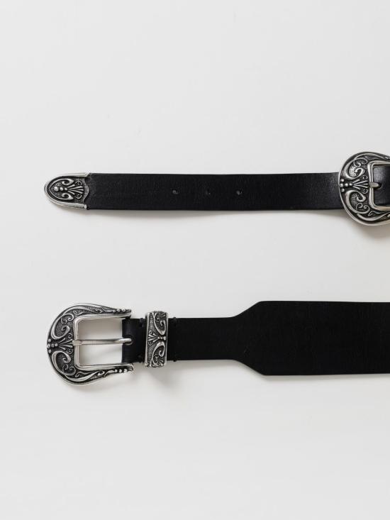 25FW 골든구스 레귤러 벨트 GWA00647A00013390100 Black - GOLDEN GOOSE