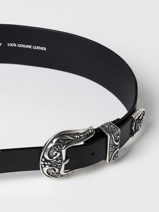 25FW 골든구스 레귤러 벨트 GWA00647A00013390100 Black - GOLDEN GOOSE