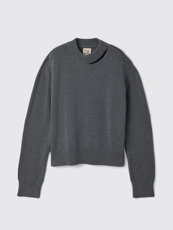 26FW 캠퍼 스웨터 AU00011 003 MELANGE KNIT SWEATER 0 Grey