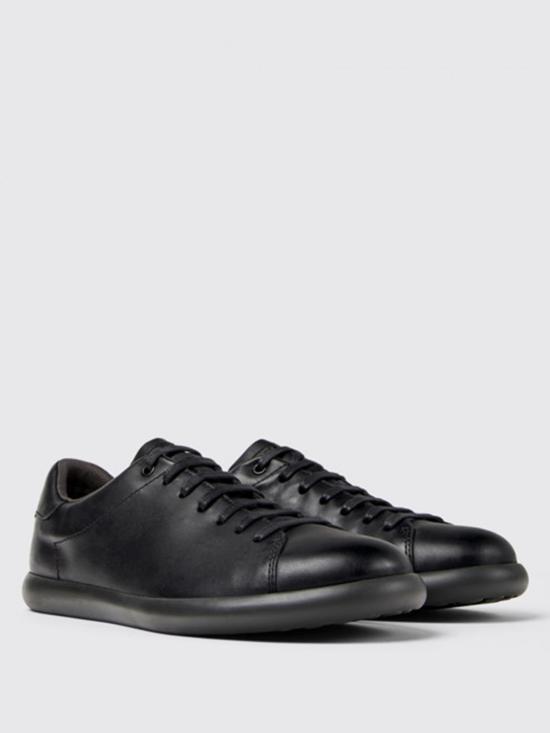 26FW 캠퍼 펠로타스 솔레르 레더 스니커즈 K101003 001 PELOTAS SOLLER 0 Black - CAMPER