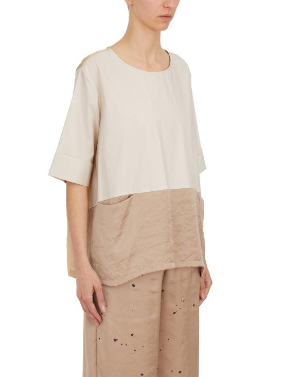  컬렉션 프리비 긴팔 티셔츠 HRA7019LILIP718 White - COLLECTION PRIVEE