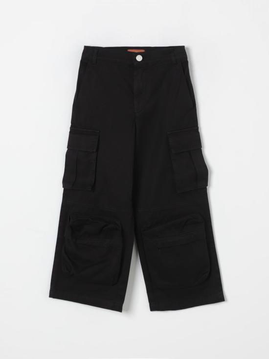 25FW [키즈] 미소니 트레이닝/조거 팬츠 MV6Q40G0158 930 Black