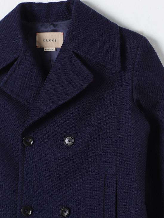 25FW [키즈] 구찌 코트 784498XWA15 4804 Blue - GUCCI