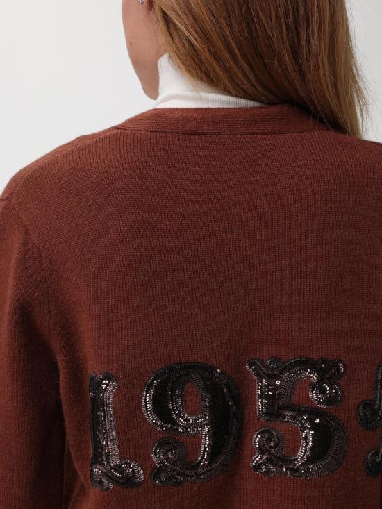 24FW 막스마라 가디건 2421346052600 029 Brown - MAX MARA