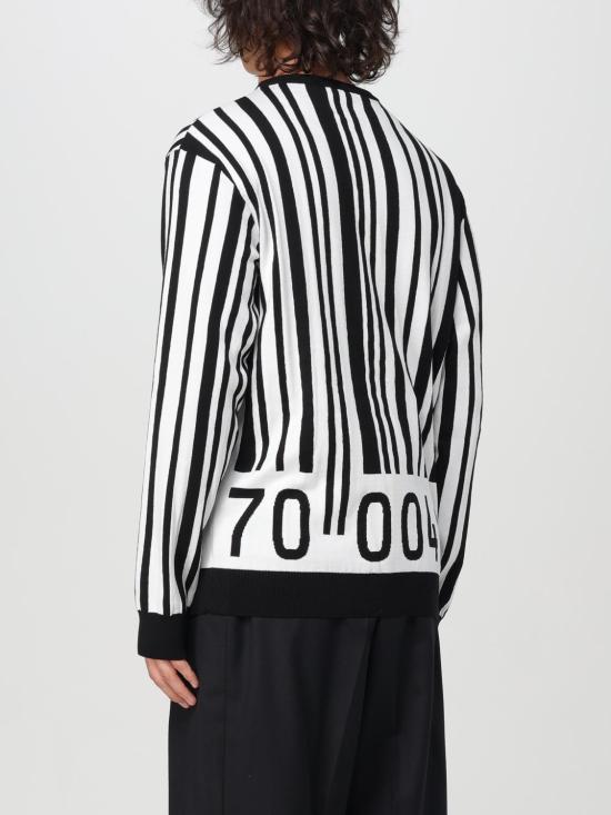 24FW 모스키노 스웨터 09045201 1555 White - MOSCHINO