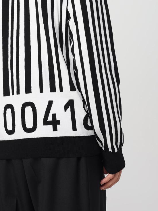 24FW 모스키노 스웨터 09045201 1555 White - MOSCHINO