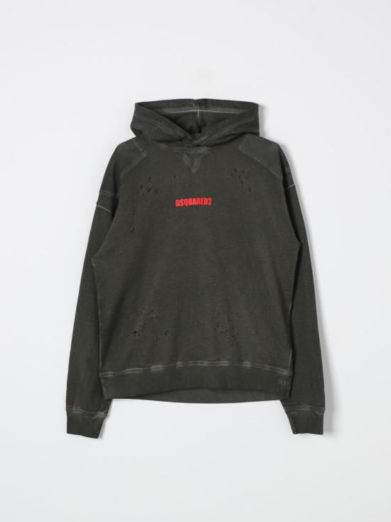 24FW [키즈] 디스퀘어드2 트레이닝 상의 DQ2609D0AAT DQ564 Grey