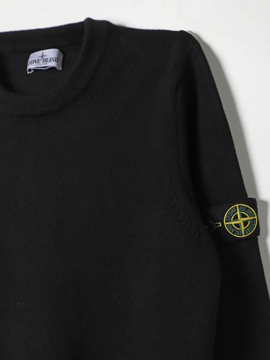 25FW [키즈] 스톤 아일랜드 풀오버 8116515A2 V0029 Black - STONE ISLAND