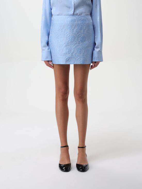 24FW 돌체앤가바나 숏 스커트 F4A8CTHJMOK F3981 Wisteria