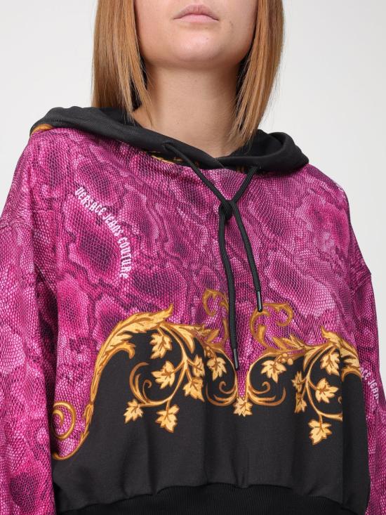 24FW 베르사체 스웨터 77HAI3P4FS179 R09 Fuchsia - VERSACE