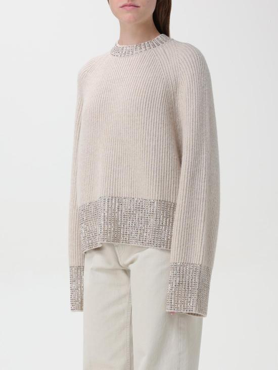 25FW 골든구스 스웨터 GWP01961P00170715609 Cream - GOLDEN GOOSE