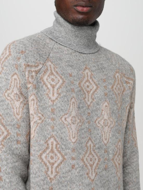 25FW 브루넬로 쿠치넬리 터틀넥 MSO708403 CJF83 Grey - BRUNELLO CUCINELLI