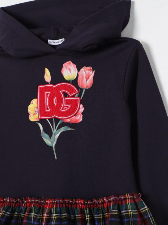 25FW [키즈] 돌체앤가바나 원피스 L5JD8YG7NMK S9000 Orange - DOLCE & GABBANA