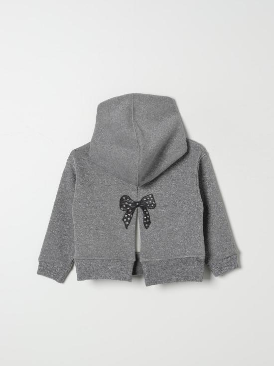 25FW [키즈] 모나리자 티셔츠 19D6094005 3275 Grey 1 - MONNALISA