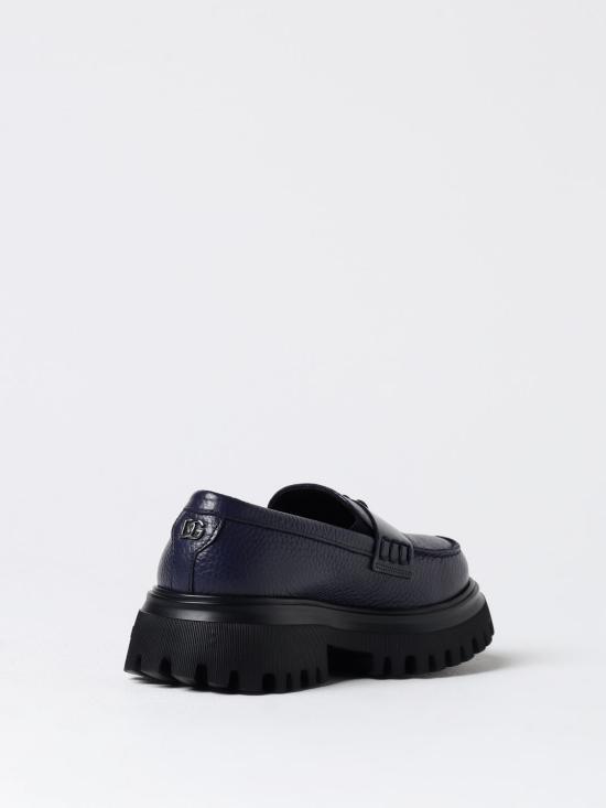 25FW [키즈] 돌체앤가바나 레이스업 슈즈 D11268A7037 80650 Blue - DOLCE & GABBANA