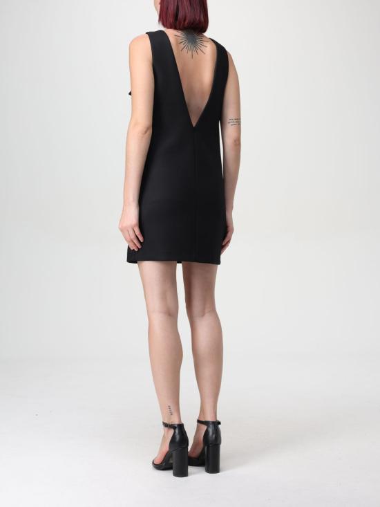  엘리자베타프랜치 숏 원피스 AB658 110 Black - ELISABETTA FRANCHI