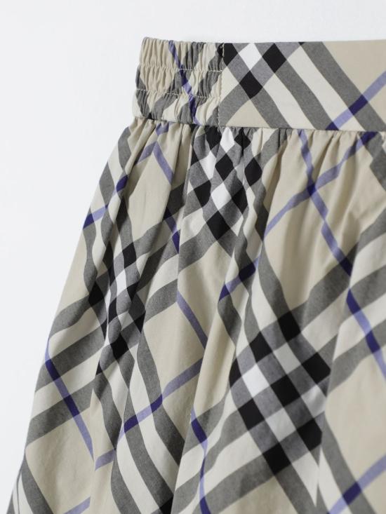 25FW [키즈] 버버리 스커트 8096414 Green - BURBERRY