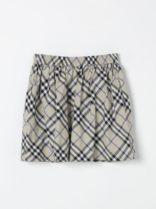 25FW [키즈] 버버리 스커트 8096414 Green - BURBERRY