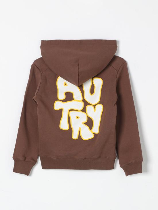 24FW [키즈] 오트리 트레이닝 상의 KSPK64JC Cocoa - AUTRY