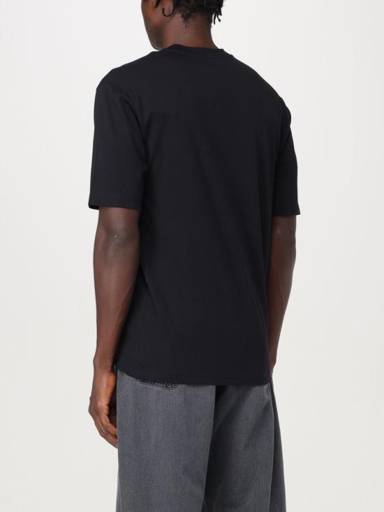 25FW 모스키노 반팔 티셔츠 07165241 1555 Black - MOSCHINO