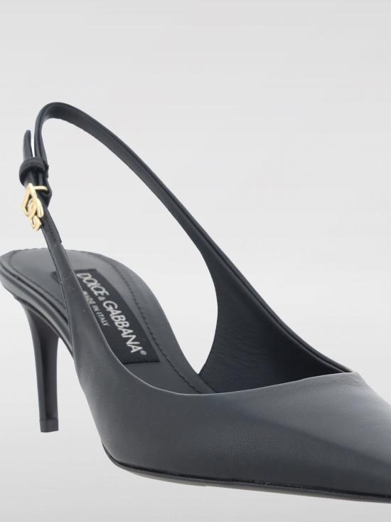 25FW 돌체앤가바나 뮬/슬리퍼 CG0805A1953 80999 Black - DOLCE & GABBANA