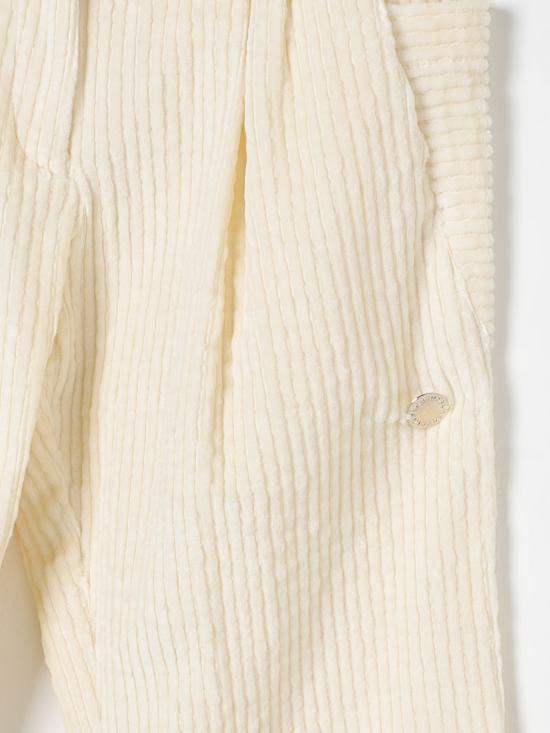 25FW [키즈] 미소니 스트레이트 팬츠 MV6A60V0123 137 Beige - MISSONI