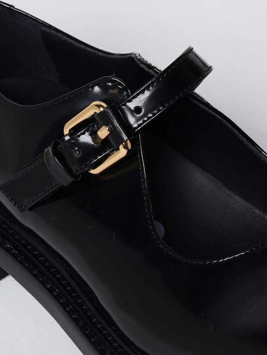 25FW 모스키노 로퍼 MA10704C0LMJ0 000 Black - MOSCHINO