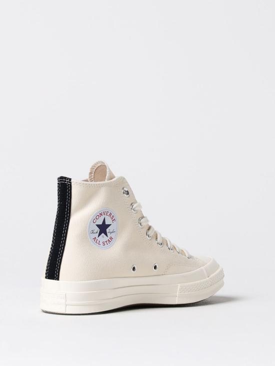 25FW 꼼데가르송 플레이 X 컨버스 뮬/슬리퍼 AZK129001 2 White - COMME DES GARCONS PLAY CONVERSE