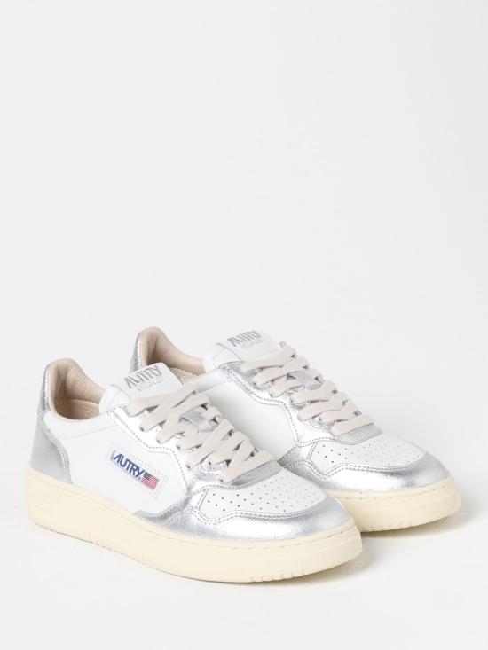 25FW 오트리 메달리스트 로우 스니커즈 AULWWB18 White - AUTRY