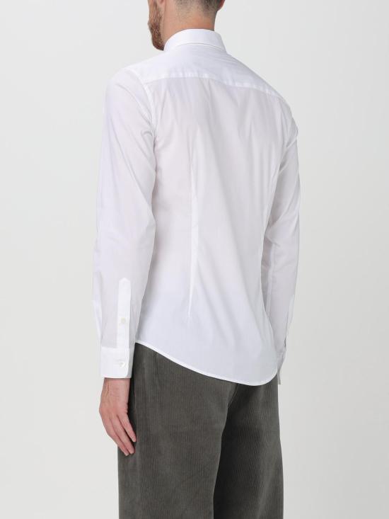 25FW 엠포리오 아르마니 긴팔 셔츠 8N1C091NI9Z 0100 White - EMPORIO ARMANI