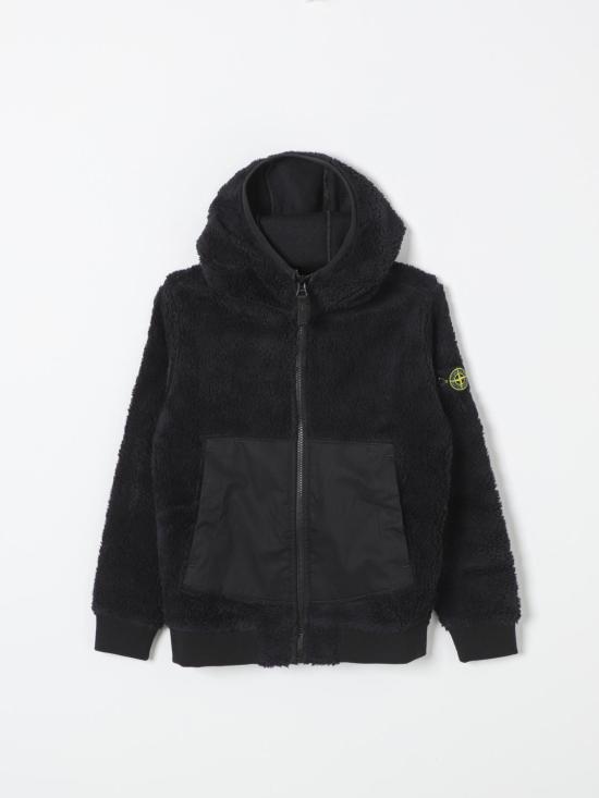 25FW [키즈] 스톤 아일랜드 패딩 811661945 V0029 Black