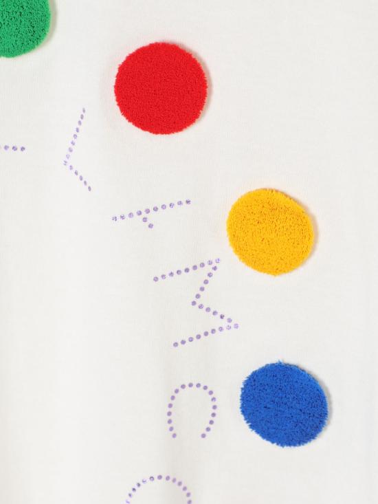 25FW [키즈] 스텔라 맥카트니 티셔츠 TV8E21Z0434 101 Ivory - STELLA MCCARTNEY