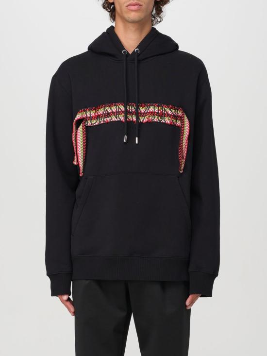 25FW 랑방 긴팔 티셔츠 RMHO0009J199P24 10 Black